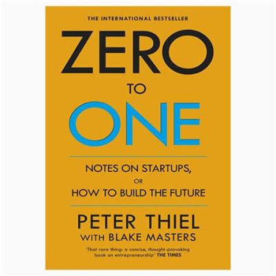  「Zero to One: Notes on Startups, or How to Build the Future」： 壮大な未来への設計図と、起業家の魂を揺さぶる言葉